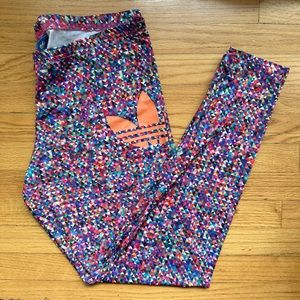 Multicolor Adidas Originals Tights NWOT